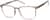 Angle view of Square Glasses 2037615 in Brown thumbnail