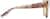 Side view of Cat-Eye Glasses 2037715 in Beige thumbnail
