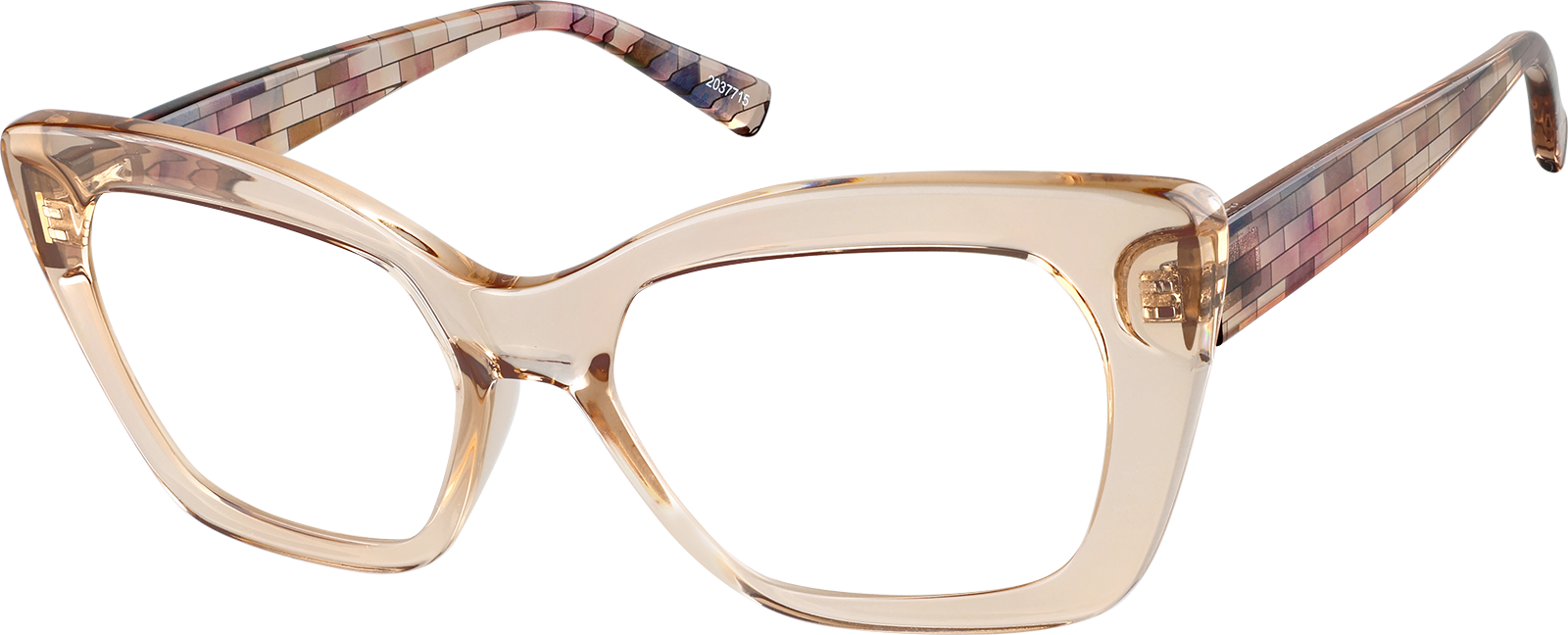 Purple Cat-Eye Glasses #2037717 | Zenni Optical