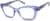 Angle view of Cat-Eye Glasses 2037717 in Purple thumbnail