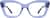 Front view of Cat-Eye Glasses 2037717 in Purple thumbnail