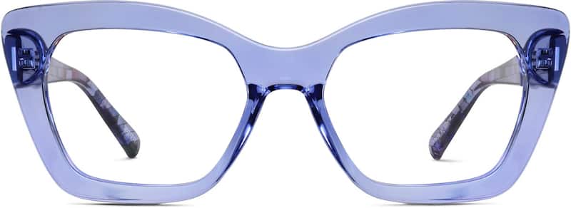 Purple  Cat-Eye Glasses
