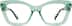 Cat-Eye Glasses 2037724 in Green