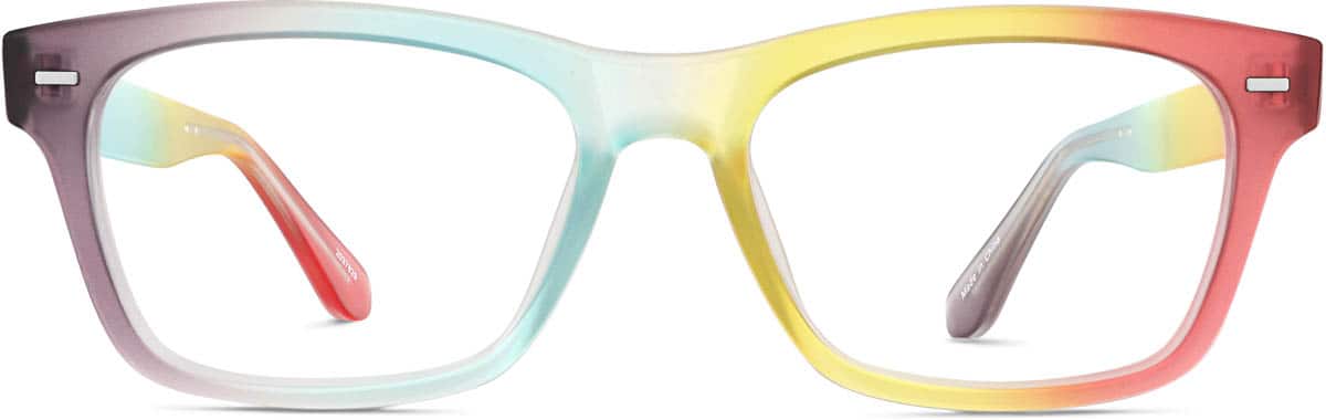 Rainbow Aviator Glasses #2035929 | Zenni Optical Canada