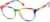 Angle view of Kids' Round Glasses 2038129 in Rainbow thumbnail