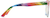 Side view of Kids' Round Glasses 2038129 in Rainbow thumbnail