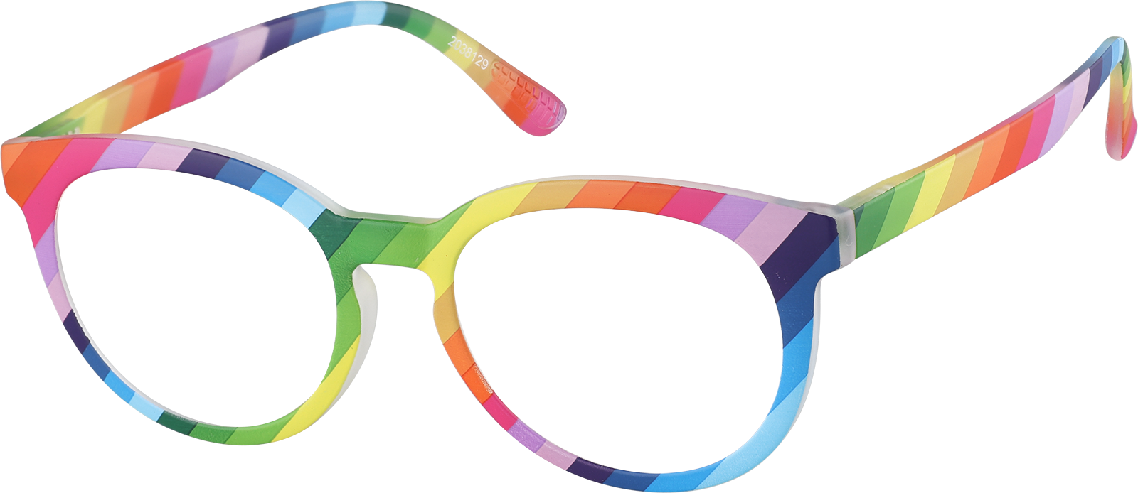 【超歓迎】 Round Kids' Rainbow Glasses Canada Optical Zenni | #2038129 ミュージック