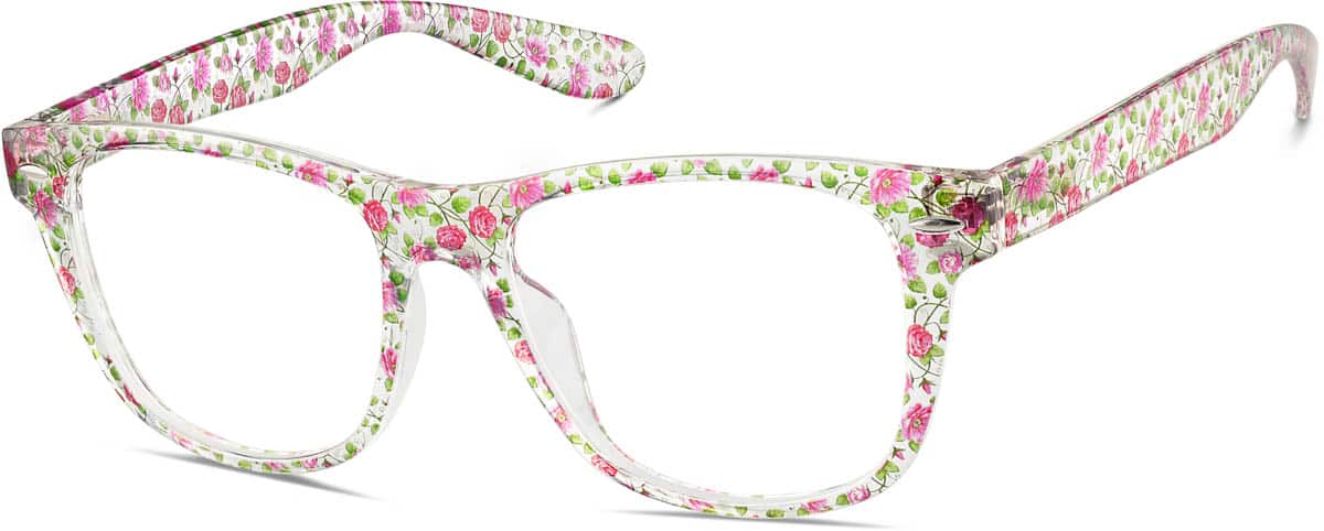 Monstera Square Glasses #2038224 | Zenni Optical