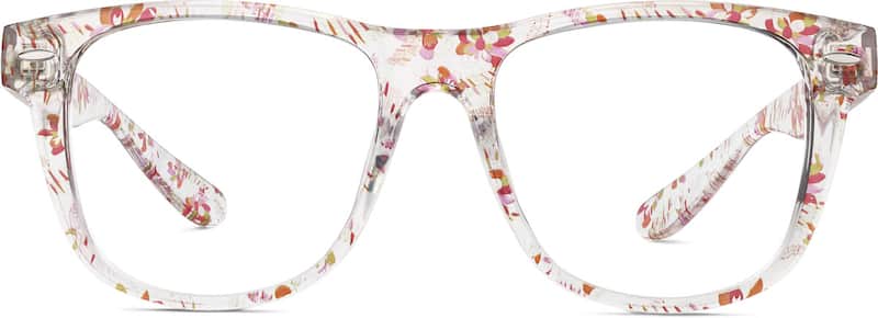 Orchid Square Glasses