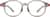 Front view of Kids' Flexible Round Glasses 2038312 in Gray thumbnail