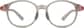 Front view of Kids' Flexible Round Glasses 2038312 in Gray thumbnail
