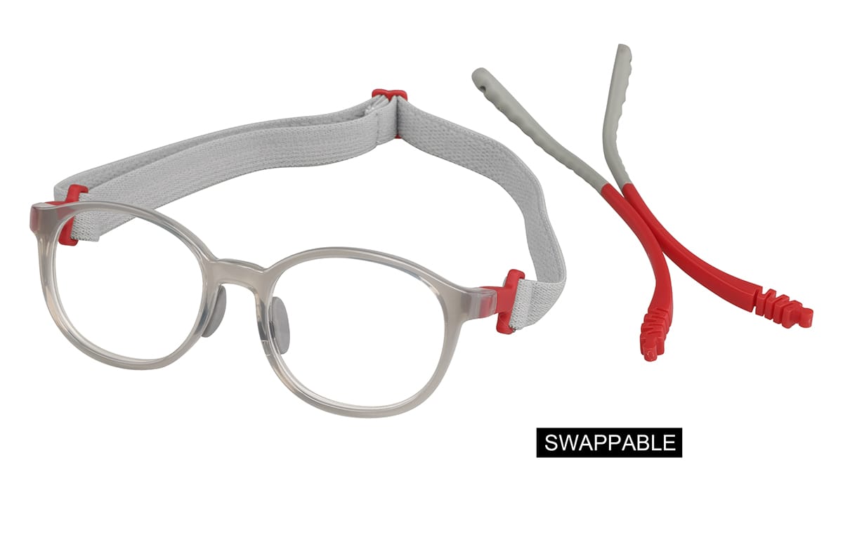 Image of Kids' Flexible Round Glasses