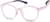 Angle view of Kids' Flexible Round Glasses 2038319 in Pink thumbnail