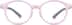 Kids' Flexible Round Glasses 2038319 in Pink