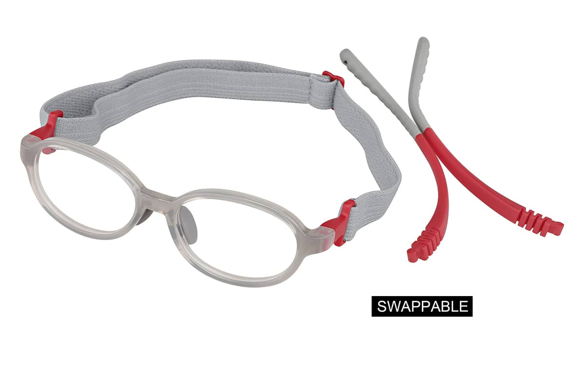 Image of Kids' Flexible Oval Glasses