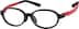 Kids' Flexible Oval Glasses 2038421 in Black
