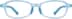 Kids' Flexible Rectangle Glasses 2038516 in Blue