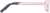 Side view of Kids' Flexible Rectangle Glasses 2038519 in Pink thumbnail