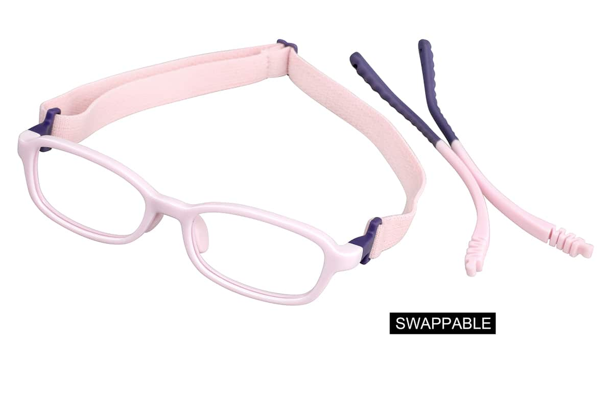 Image of Kids' Flexible Rectangle Glasses