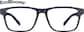 Front view of Banner 18 Glasses 2038736 in Navy Blue thumbnail