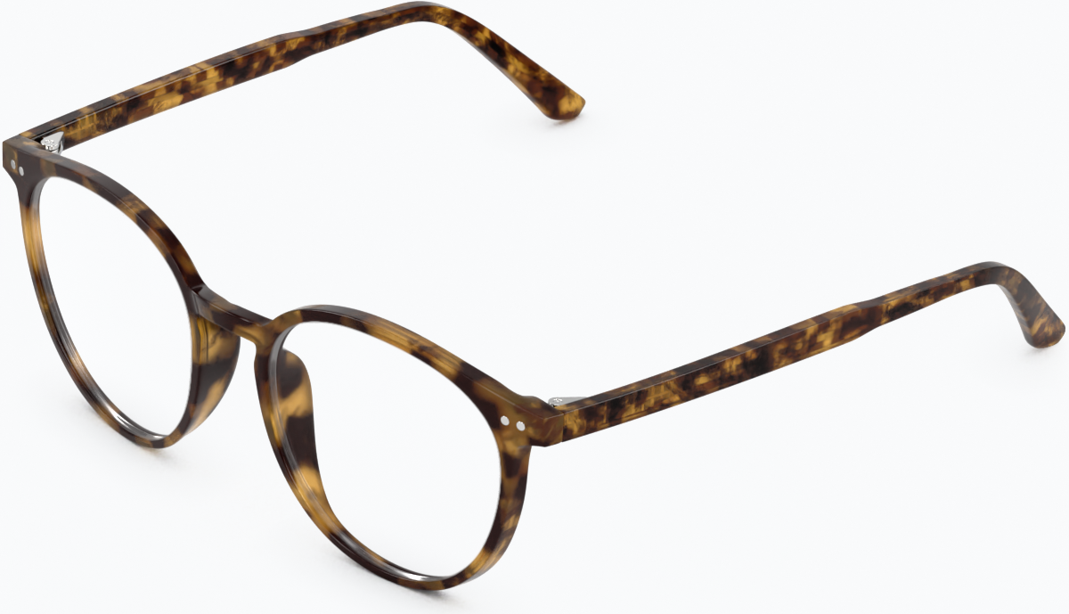 Angle view of Baltic Glasses 2038825 in Tortoiseshell thumbnail