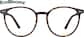 Front view of Baltic Glasses 2038825 in Tortoiseshell thumbnail