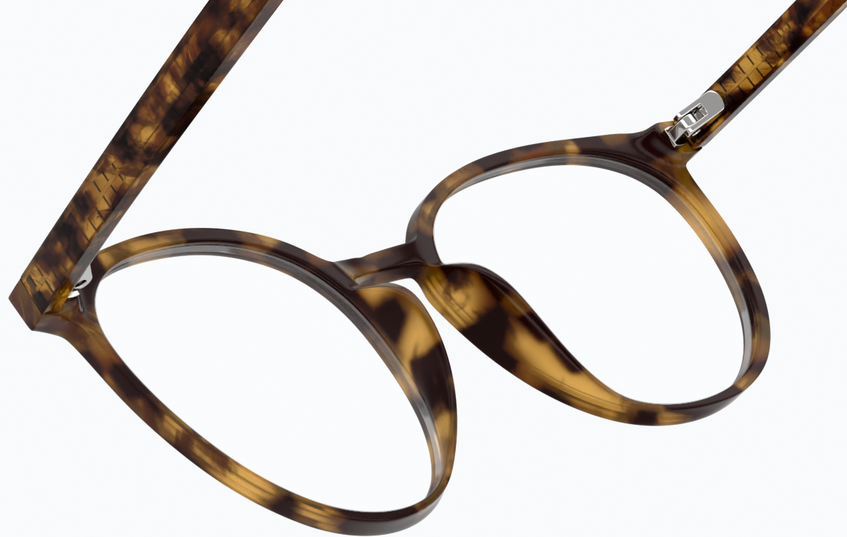 See-through view of Baltic Glasses 2038825 in Tortoiseshell thumbnail