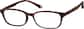 Angle view of Flores Glasses 2038925 in Tortoiseshell thumbnail