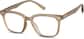 Angle view of Andaman Kid's Glasses 2039015 in Brown thumbnail