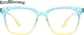 Front view of Andaman Kid's Glasses 2039016 in Oceana thumbnail