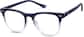 Angle view of Bering Kid's Glasses 2039216 in Blue thumbnail