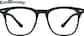Front view of Bering Kid's Glasses 2039221 in Black thumbnail