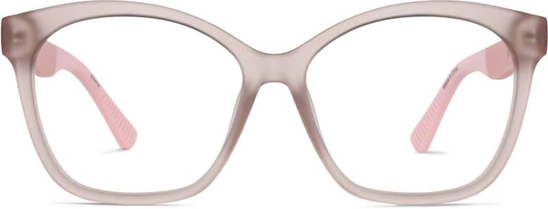 Pink Square Glasses