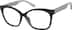 Square Glasses 2039521 in Black