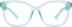 Square Glasses 2039524 in Blue