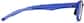 Side view of Rectangle Glasses 2040016 in Blue thumbnail