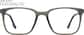 Front view of Buzzer Beater Glasses 2040112 in Grey thumbnail
