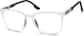 Angle view of Buzzer Beater Glasses 2040123 in Translucent thumbnail