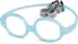 Kids' Round Glasses 2040516 in Blue