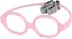 Kids' Round Glasses 2040519 in Pink