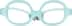 Kids' Square Glasses 2040524 in Blue