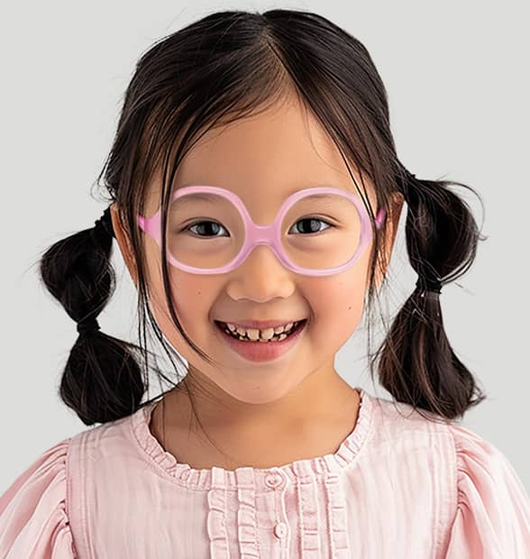 Image of Kids' Flexible Square Glasses