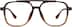 Aviator Glasses 2040839 in Brown