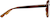 Side view of Aviator Glasses 2040839 in Brown thumbnail