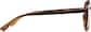 Side view of Aviator Glasses 2040839 in Brown thumbnail