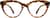 Front view of Cat-Eye Glasses  2040925 in Tortoiseshell thumbnail