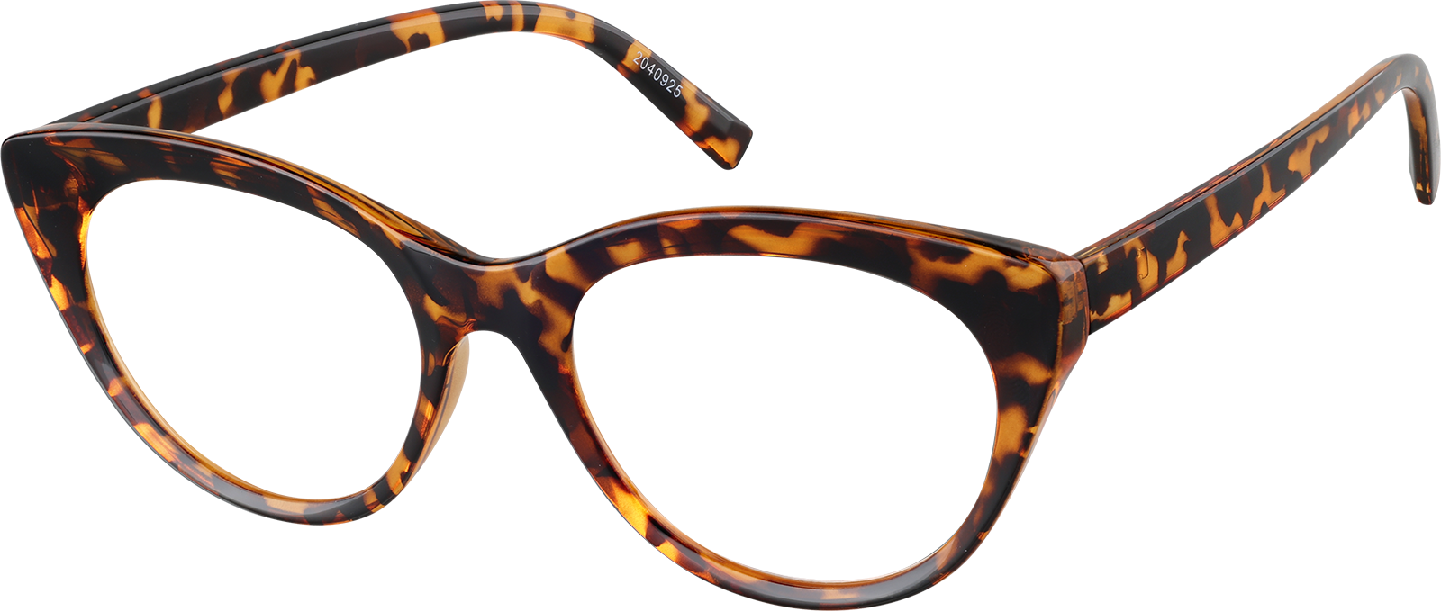 猫目 Tortoiseshell Cat-Eye Glasses #2040925 | Zenni Optical Canada
