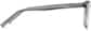 Side view of Square Glasses 2041312 in Gray thumbnail