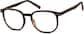 Angle view of Square Glasses 2041325 in Tortoiseshell thumbnail