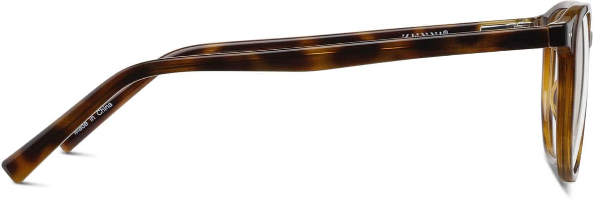 Side view of Square Glasses 2041325 in Tortoiseshell